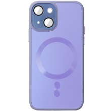 Чохол TPU+Glass Sapphire Midnight with MagSafe для Apple iPhone 15 (6.1") – Бузковий