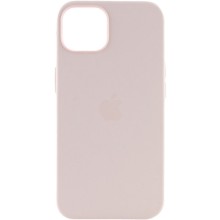 Чехол Silicone case (AAA) with Magsafe and Animation для Apple iPhone 15 (6.1") – Розовый
