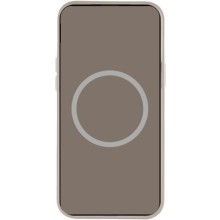 Чехол Silicone case (AAA) with Magsafe and Animation для Apple iPhone 15 (6.1") – Коричневый