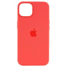 Чехол Silicone case (AAA) with Magsafe and Animation для Apple iPhone 15 (6.1") – Красный