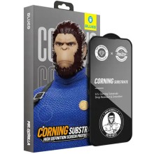 Защитное 2.5D стекло Blueo Corning Gorilla Glass для Apple iPhone 15 / 16 (6.1") – Черный