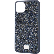 TPU чехол Bling World Rock Diamond для Apple iPhone 15 (6.1") – Синий