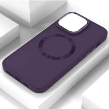 TPU чехол Bonbon Metal Style with MagSafe для Apple iPhone 15 (6.1") – Фиолетовый