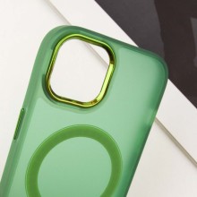 Чехол TPU+PC Lily with MagSafe для Apple iPhone 15 (6.1") – Хаки