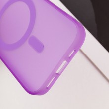 Чехол TPU+PC Lily with MagSafe для Apple iPhone 15 (6.1") – Фиолетовый