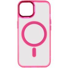 Чехол TPU Iris with MagSafe для Apple iPhone 15 (6.1") – Малиновый