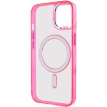Чехол TPU Iris with MagSafe для Apple iPhone 15 (6.1") – Малиновый