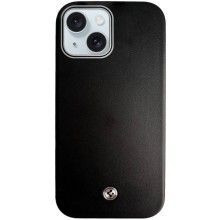 Чехол SGP PC+Leather with MagSafe для Apple iPhone 15 (6.1") – Черный
