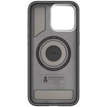 Чехол SGP PC+Leather with MagSafe для Apple iPhone 15 (6.1") – Черный