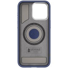 Чехол SGP PC+Leather with MagSafe для Apple iPhone 15 (6.1") – Голубой