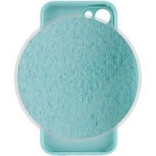 Чохол Silicone Case Full Camera Protective (AA) для Apple iPhone 15 (6.1") – Бірюзовий