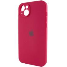 Чохол Silicone Case Full Camera Protective (AA) для Apple iPhone 15 (6.1") – Червоний