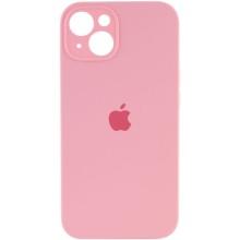 Чохол Silicone Case Full Camera Protective (AA) для Apple iPhone 15 (6.1") – Рожевий