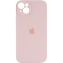 Чохол Silicone Case Full Camera Protective (AA) для Apple iPhone 15 (6.1") – Рожевий