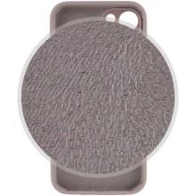 Чохол Silicone Case Full Camera Protective (AA) для Apple iPhone 15 (6.1") – Сірий
