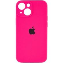 Чохол Silicone Case Full Camera Protective (AA) для Apple iPhone 15 (6.1") – Рожевий