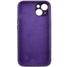 Чохол Silicone Case Full Camera Protective (AA) для Apple iPhone 15 (6.1") – Фіолетовий