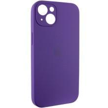 Чохол Silicone Case Full Camera Protective (AA) для Apple iPhone 15 (6.1") – Фіолетовий