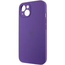 Чохол Silicone Case Full Camera Protective (AA) для Apple iPhone 15 (6.1") – Фіолетовий