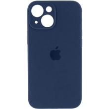 Чохол Silicone Case Full Camera Protective (AA) для Apple iPhone 15 (6.1") – Синій