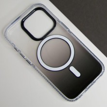 Чехол TPU+PC Shadow with MagSafe для Apple iPhone 15 (6.1") – Черный