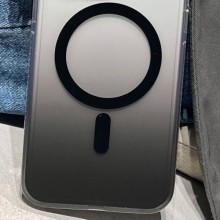 Чехол TPU+PC Shadow with MagSafe для Apple iPhone 15 (6.1") – Черный