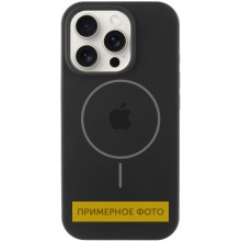 Чехол Silicone Case Full Protective (AA) with MagSafe для Apple iPhone 15 (6.1") – Черный