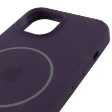 Чохол Silicone Case Full Protective (AA) with MagSafe для Apple iPhone 15 (6.1") – Фіолетовий