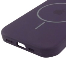 Чохол Silicone Case Full Protective (AA) with MagSafe для Apple iPhone 15 (6.1") – Фіолетовий