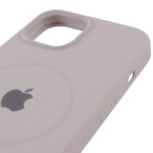 Чохол Silicone Case Full Protective (AA) with MagSafe для Apple iPhone 15 (6.1") – Сірий