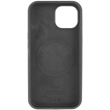 Чохол Silicone Case Full Protective (AA) with MagSafe для Apple iPhone 15 (6.1") – Чорний