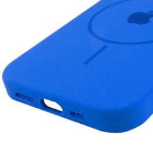 Чохол Silicone Case Full Protective (AA) with MagSafe для Apple iPhone 15 (6.1") – Синій