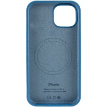 Чохол Silicone Case Full Protective (AA) with MagSafe для Apple iPhone 15 (6.1") – Синій