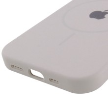 Чохол Silicone Case Full Protective (AA) with MagSafe для Apple iPhone 15 (6.1") – Сірий