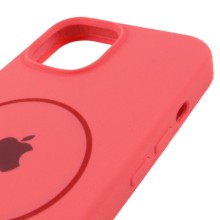 Чохол Silicone Case Full Protective (AA) with MagSafe для Apple iPhone 15 (6.1") – Кавуновий