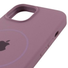 Чохол Silicone Case Full Protective (AA) with MagSafe для Apple iPhone 15 (6.1") – Ліловий