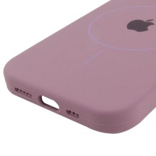 Чохол Silicone Case Full Protective (AA) with MagSafe для Apple iPhone 15 (6.1") – Ліловий