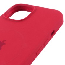 Чохол Silicone Case Full Protective (AA) with MagSafe для Apple iPhone 15 (6.1") – Червоний