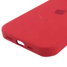 Чохол Silicone Case Full Protective (AA) with MagSafe для Apple iPhone 15 (6.1") – Червоний