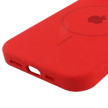 Чохол Silicone Case Full Protective (AA) with MagSafe для Apple iPhone 15 (6.1") – Червоний