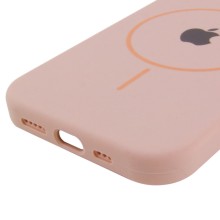 Чохол Silicone Case Full Protective (AA) with MagSafe для Apple iPhone 15 (6.1") – Рожевий