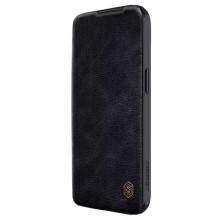 Шкіряний чохол-книжка Nillkin Qin Pro Camshield для Apple iPhone 15 (6.1") – Чорний