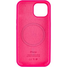 Чохол Silicone Case Full Protective (AA) with MagSafe для Apple iPhone 15 (6.1") – Рожевий