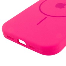 Чохол Silicone Case Full Protective (AA) with MagSafe для Apple iPhone 15 (6.1") – Рожевий