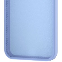 Чехол Silicone Case Full Protective NO LOGO with Ring для Apple iPhone 15 (6.1") – Голубой