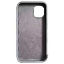 Чехол Silicone Case Full Protective NO LOGO with Ring для Apple iPhone 15 (6.1") – Серый