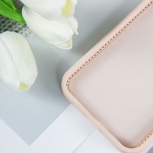 Чехол Silicone Case Full Protective NO LOGO with Ring для Apple iPhone 15 (6.1") – Розовый