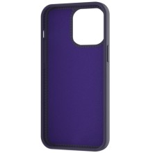 Чехол Silicone Case Full Protective NO LOGO with Ring для Apple iPhone 15 (6.1") – Фиолетовый