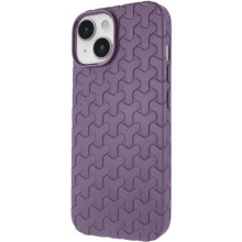 Чохол TPU Weaving для Apple iPhone 15 (6.1") – Фіолетовий