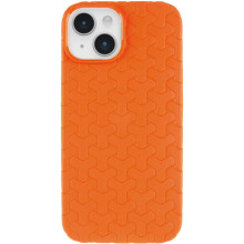 Чохол TPU Weaving для Apple iPhone 15 (6.1") – Помаранчевий